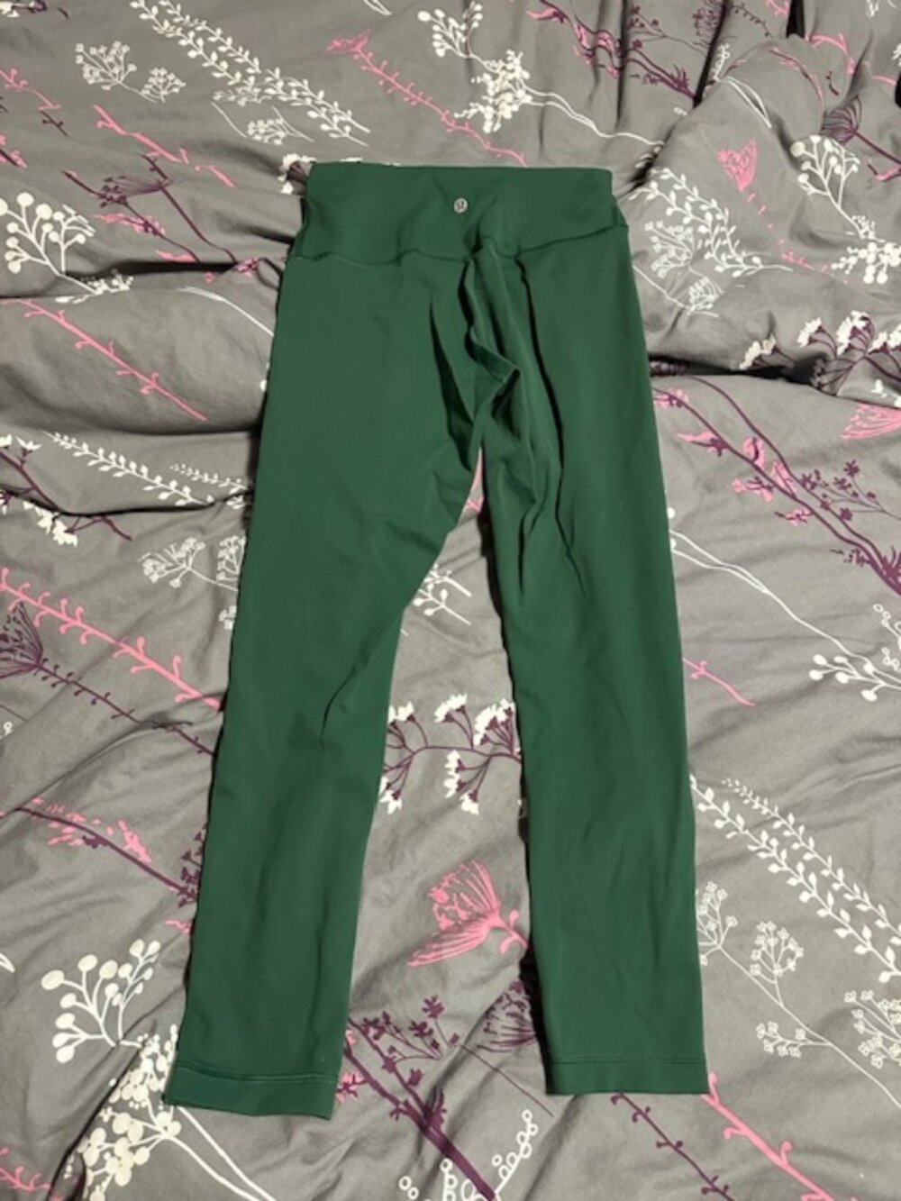 Wundertrain Lululemon athletica Forest Green Leggings